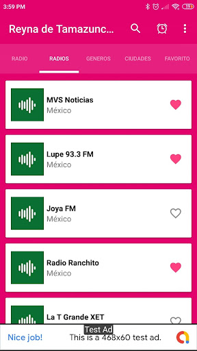 radio reyna de tamazunchale MX Screen 3