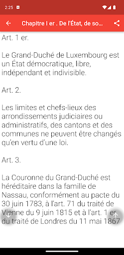 Constitution of Luxembourg