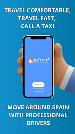 Android application PideTaxi - Taxi in Spain screenshort