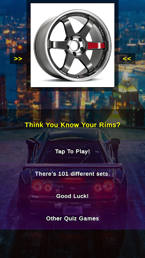Android application Drift Car Wheels And Rims Quiz screenshort