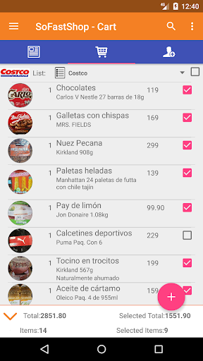 SoFastShop Screen 2