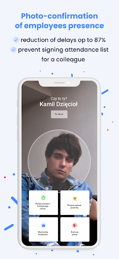 Moniti Kiosk | Time Clock App Screen 3