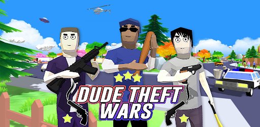Dude Theft Wars Offline & Online Multiplayer Games cover