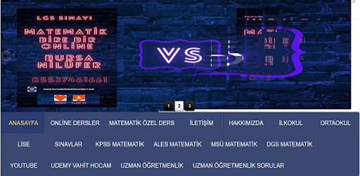 Android application bursamatematikozelders screenshort