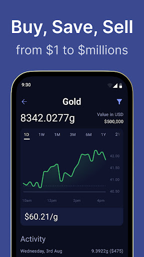 Glint | Buy Gold Instantly Screen 2