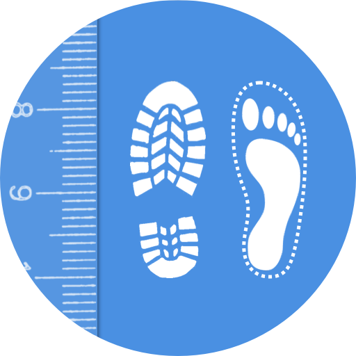 voloki 2Pcs Foot Measurer Adults Foot Measure Tool Shoes Size Measure Device Family Foot Gauge UK/EU Size 
