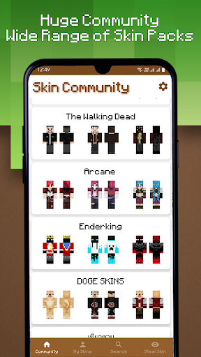 Skin Pack Maker for Minecraft Screen 2