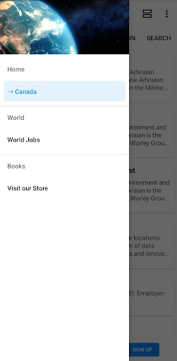 Android application Canada Jobs screenshort