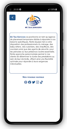 Betaa Service Screen 2