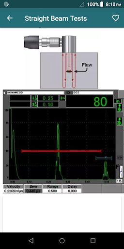 Non-Destructive Testing (NDT) Screen 2