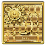 Classical Golden Watch Keyboard Theme icon