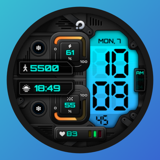 PRADO X98 - Digital Watch Face logo