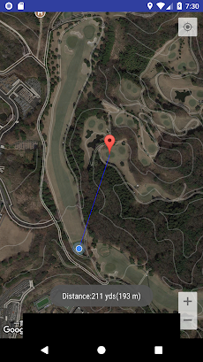 GPS距離計(ヤード/メートル) ゴルフやアウトドアのおすすめ画像1