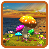 3D Mushroom-Sun Live Wallpaper icon
