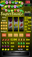 screenshot of Super Snake Slot Machine