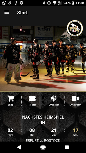 EHC Erfurt e.V. Screen 2