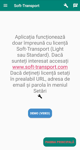 Android application Soft-Transport screenshort