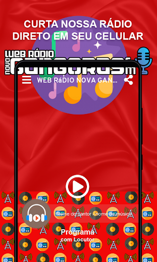 Android application Web Rádio Nova Gangoras FM screenshort