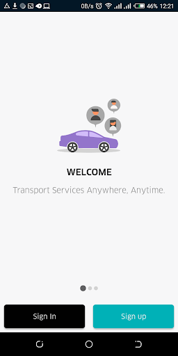 Android application Tranzee screenshort