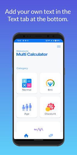Android application Loan EMI All in one Calculator screenshort