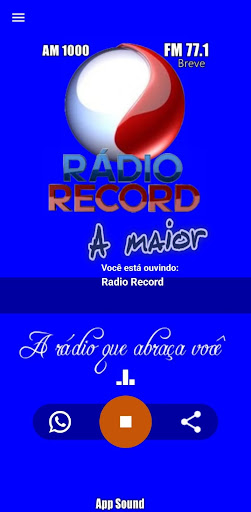 Android application Radio Record AM 1000 screenshort