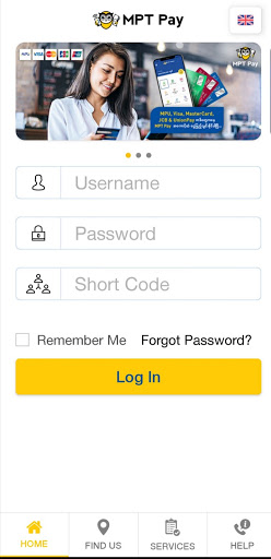 Android application MPT Pay Agent screenshort