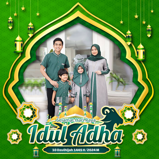 Eid Mubarak Photo Frames 2024 logo