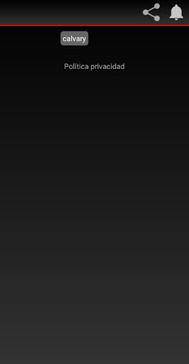 Android application calvaryradio screenshort