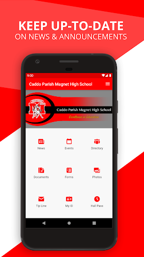 Android application Caddo Parish Magnet HS screenshort