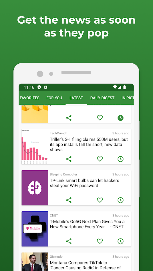 #8. Tech, Games & Gadget News (Android) Podle: Zitru LLC
