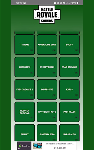Gaming Soundboard Screen 2