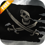 Cover Image of Baixar 3D Pirate Flag Live Wallpaper 4.2.5 APK