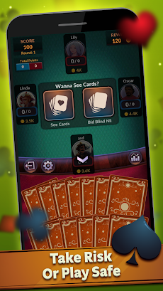 Spades - Offline Card Gamesのおすすめ画像3