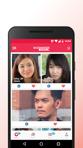 인도네시아 소셜: 온라인 데이트 싱글 사람들을 만나세요