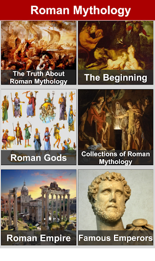 Android application Roman Mythology screenshort