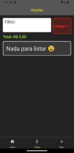 Controle financeiro Screen 2