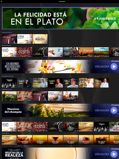 Android application El Gourmet screenshort