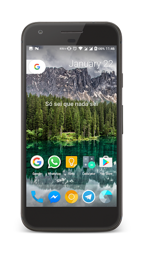 Quotes - frase na tela inicial Screen 3