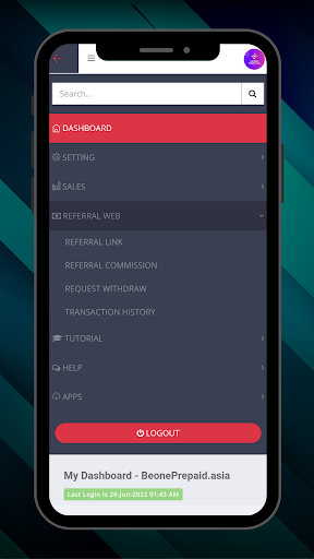 BeONE Dealer Screen 2