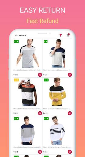 T-shirt Online Shopping App Screen 3