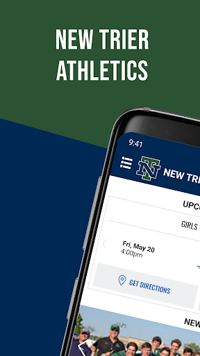 Android application New Trier Athletics screenshort