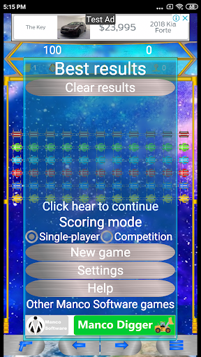 Android application Space Defense: Minesweeper screenshort