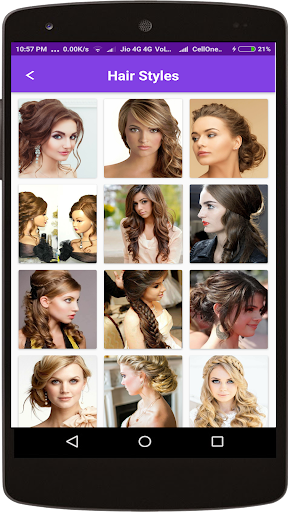 Android application TRENDZ screenshort