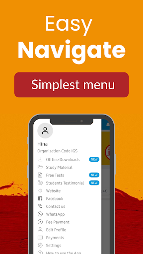 IGS Institute Learning App Screen 2