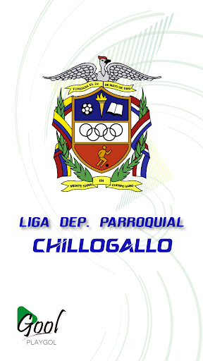 Android application Liga Chillogallo screenshort