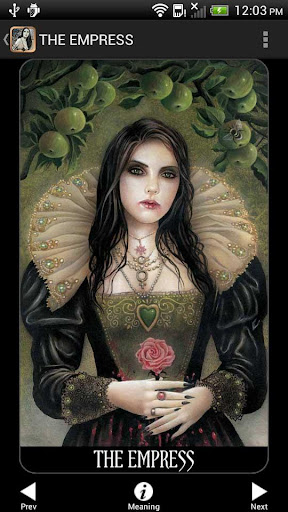 Screenshot of The Tarot of Vampyres