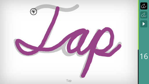 Learn Cursive Writing Screen 3