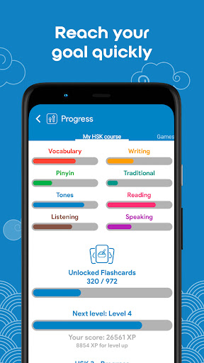 Screenshot of Learn Chinese HSK3 Chinesimple