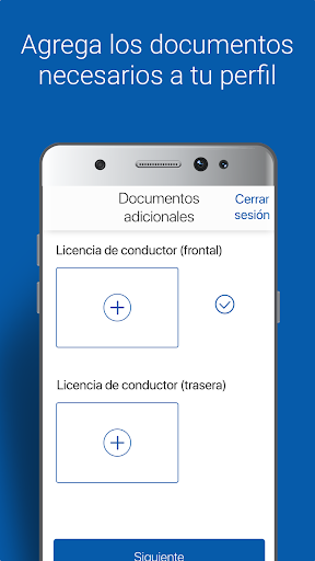 Android application Ray Driver - Para conductor screenshort