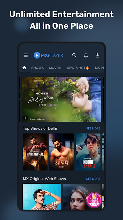 MX Player Online: OTT & Videos - 1.3.21 - (Android)